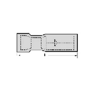 Molex 19039-0017 Ronde connector huls 1 stuk(s) Tape on Full reel