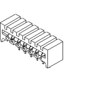 Molex 22-15-3063 FFC/FPC-aansluiting Inhoud: 1 stuk(s) Bulk