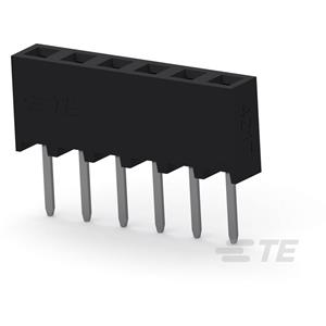 TE Connectivity 2314878-6 Female header, inbouw (standaard) Inhoud: 1 stuk(s) Tube