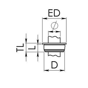 Wiska EMT 20 Kabelinvoering Klem-Ø (max.) 13 mm Plaatdikte (max.) 9.5 mm Kunststof Lichtgrijs 100 stuk(s)