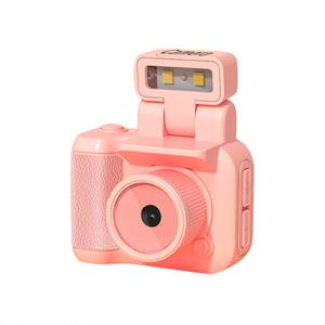 Honor Electronics 1080P Mini Digitale Camera Digitale Videocamera met 1,44 Inch Scherm 90 graden Draaibare Flitser Ingebouwde 6 roze