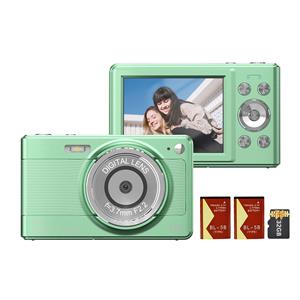 Honor Electronics 1080P digitale camera Digitale videocamera Camcorder 56MP 2,88 inch IPS-scherm 8X digitale zoom AF zwart