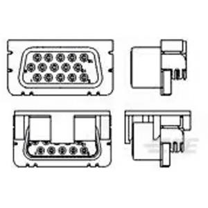 TE Connectivity 2041127-1 1 stuk(s) Tape on Full reel