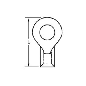 Molex 19193-0890 Vorkkabelschoen 1 stuk(s)
