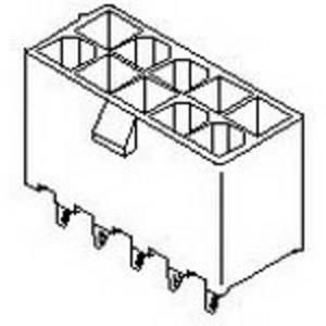 Molex 44472-0454 Male header, inbouw (standaard) Inhoud: 1 stuk(s) Tray