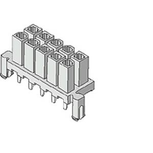 Molex 44475-1421 Male header, inbouw (standaard) Inhoud: 1 stuk(s) Tray