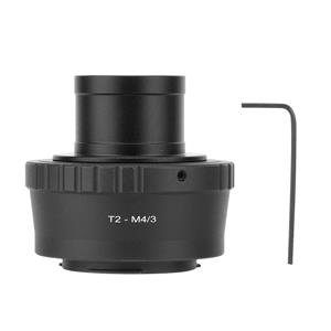 Automobile and motorcycle supplies T2-M43 Metal 1.25 inch Telescope Mount Adapter Ring to for Olympus M43 Camera