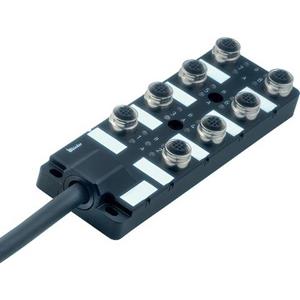 Binder 72 6312 300 08 72 6312 300 08-20 Actieve sensor/actorbox M12-verdeler met metalen schroefdraad 1 stuk(s)