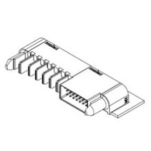 Molex 46437-3005 Male header, inbouw (standaard) Inhoud: 1 stuk(s) Tray