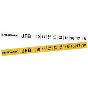 LAPP 83260291 FLEXIMARK PANEL STRIP 9,5X50 M WH Etiketten voor thermotransferprinter 50 m
