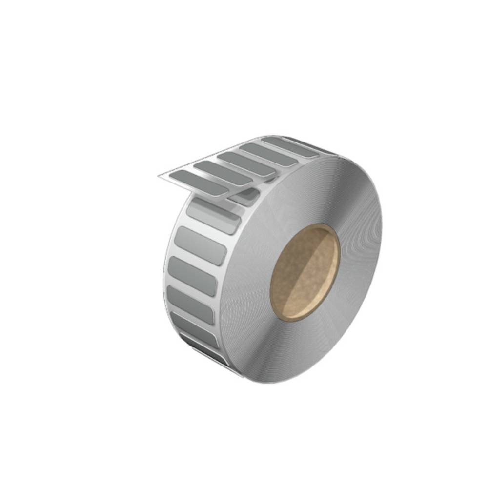 Weidmüller 2621090000 SM-FO 27/8 MM SI Apparaatmarkering Markeringsvlak: 8 x 27 mm Zilver Aantal markeringen: 500 500 stuk(s)