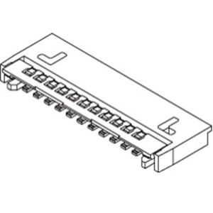 Molex 501628-2191 FFC/FPC-aansluiting Inhoud: 1 stuk(s) Tape on Full reel
