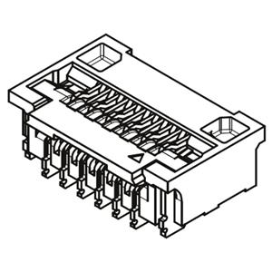 Molex 502078-2510 FFC/FPC-aansluiting Inhoud: 1 stuk(s) Tape on Full reel