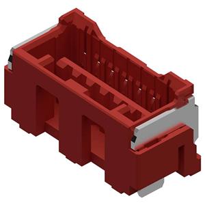 Molex 502584-0762 Female header, inbouw (standaard) Inhoud: 1 stuk(s) Tape on Full reel