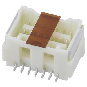Molex 503154-1490 Female header, inbouw (standaard) Inhoud: 1 stuk(s) Tape on Full reel