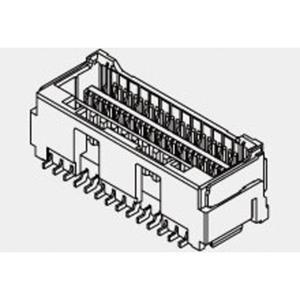 Molex 503154-2090 Female header, inbouw (standaard) Inhoud: 1 stuk(s) Tape on Full reel