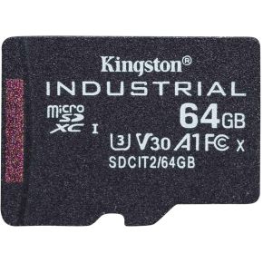 Kingston Industrial microSDXC-kaart 64 GB Class 10 UHS-I