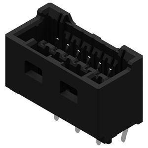 Molex 503159-0601 Female header, inbouw (standaard) Inhoud: 1 stuk(s) Tray