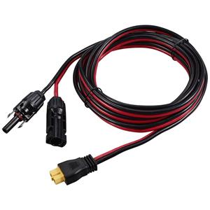 TRU COMPONENTS TC-12195652 MC4-stekker op zonne-energie op XT60 busstekker 300 V 20 A Zwart, Rood 1 stuk(s)