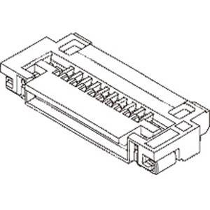 Molex 51296-3433 FFC/FPC-aansluiting Inhoud: 1 stuk(s) Tape on Full reel