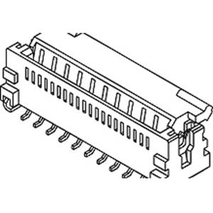 Molex 51374-5073 FFC/FPC-aansluiting Inhoud: 1 stuk(s) Box