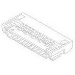 Molex 51441-1293 FFC/FPC-aansluiting Inhoud: 1 stuk(s) Tape on Full reel