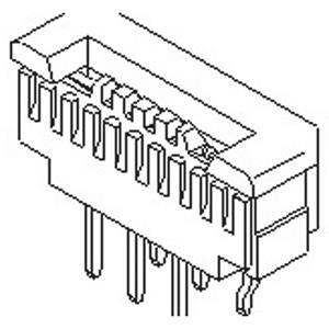 Molex 52030-1129 FFC/FPC-aansluiting Inhoud: 1 stuk(s) Tray