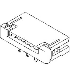 Molex 52089-0519 FFC/FPC-aansluiting Inhoud: 1 stuk(s) Bulk
