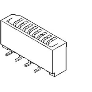 Molex 52808-0472 FFC/FPC-aansluiting Inhoud: 1 stuk(s) Tape on Full reel