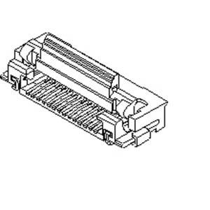 Molex 52892-1733 FFC/FPC-aansluiting Inhoud: 1 stuk(s) Tape on Full reel