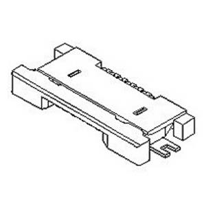 Molex 54548-0533 FFC/FPC-aansluiting Inhoud: 1 stuk(s) Tape on Full reel