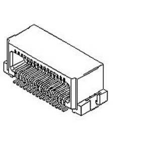 Molex 55289-0608 Mezzanineconnector Inhoud: 1 stuk(s) Tape on Full reel