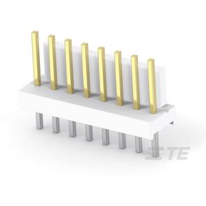 TE Connectivity 641213-8 Male header, inbouw (standaard) Inhoud: 1 stuk(s) Package