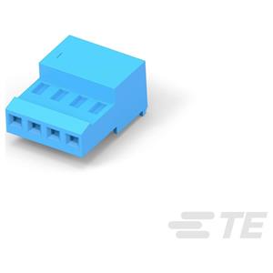 TE Connectivity 641239-4 Female header, inbouw (standaard) Inhoud: 1 stuk(s) Bag