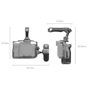 SmallRig 4539 Hawklock Cage voor Sony A7R V, 7 IV, 7S III