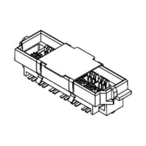Molex 75003-0310 Mezzanineconnector Inhoud: 1 stuk(s) Tube