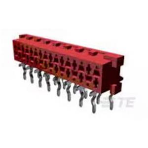 TE Connectivity 8-215460-6 Female header, inbouw (standaard) Inhoud: 1 stuk(s) Tape on Full reel