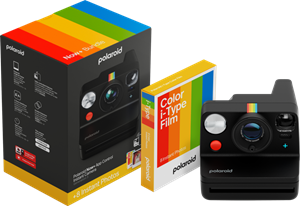 Polaroid Now+ Generation 3 Black + Color Film Bundle (8 photos)