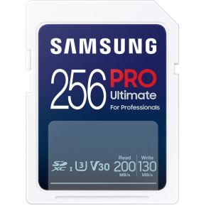 Samsung PRO Ultimate SD Card 256GB SD-Kaart Wit
