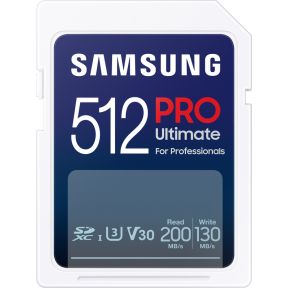 Samsung PRO Ultimate SD Card 512GB SD-Kaart Wit