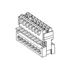 Molex 91780-0001 Female behuizing (kabel) Inhoud: 1 stuk(s) Tray