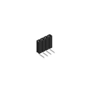 Fischer Elektronik Female header (standaard) Aantal rijen: 1 10026510 10 stuk(s)