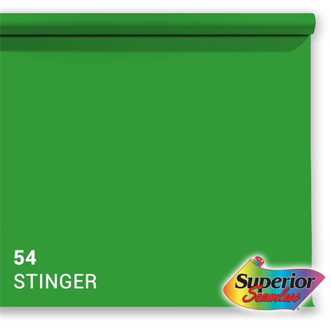 Achtergrondpapier 54 Stinger Chroma Key 2,18 x 11m