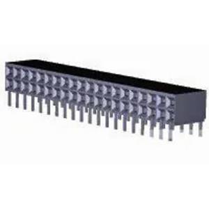 TE Connectivity 1-146140-9 Female header (standaard) Inhoud: 1 stuk(s) Tube