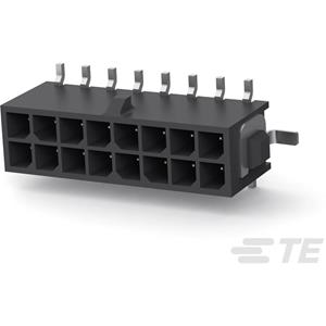 TE Connectivity 1-1586842-6 Male header, inbouw (standaard) Inhoud: 1 stuk(s) Tape on Full reel