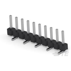 TE Connectivity 1-2842102-0 Male header, inbouw (standaard) Inhoud: 1 stuk(s) Tape on Full reel