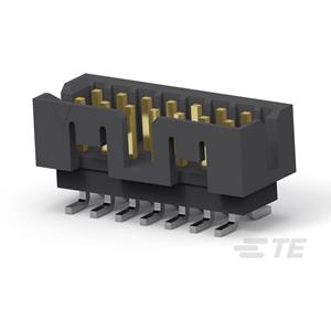 TE Connectivity 1-2842246-6 Male header, inbouw (standaard) Inhoud: 1 stuk(s) Tube
