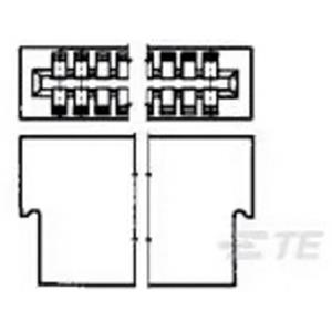 TE Connectivity 1-583717-1 Inhoud: 1 stuk(s) Bulk