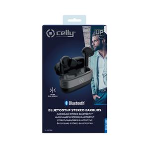 Celly Slim1 Blueto Earphones Zwart