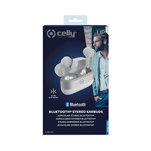 Celly Slim1 Blueto Earphones Wit